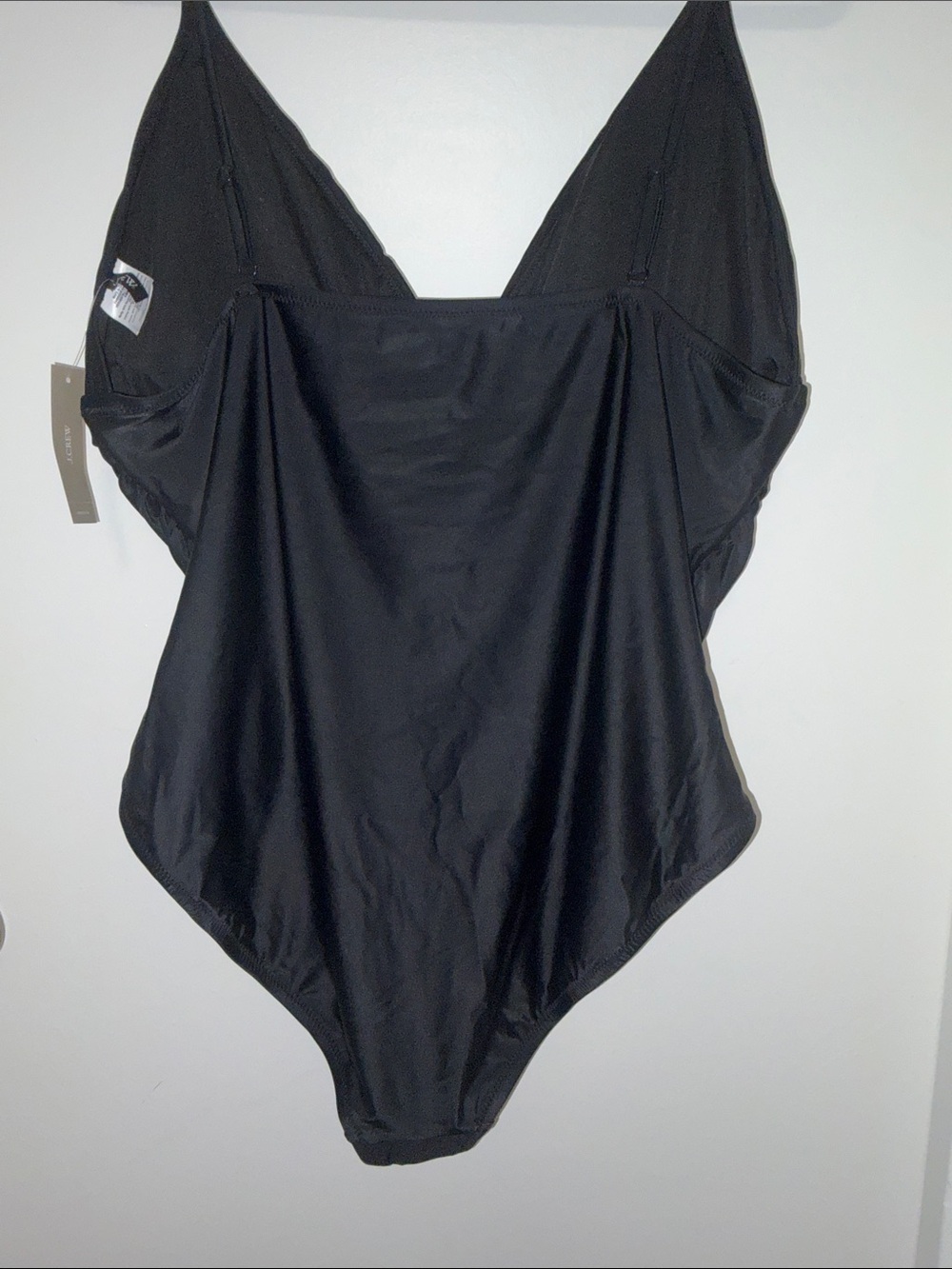 J. Crew Long-torso ruched plunge one-piece size 22 NWT - Picture 5 of 8